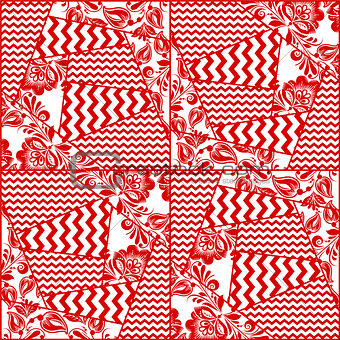 patchwork seamless pattern