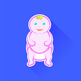 Cute Baby Icon