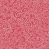 curl doodle tender background. seamless texture