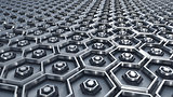Hex Abstract Background