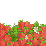 fresh tasty strawberries