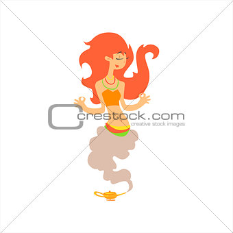 Red Hair Female Genie