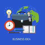 Business idea Concept Art