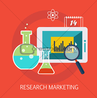Research Marketing Concept Art