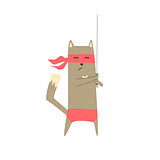 Samurai Cat With Sword