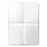 Folded List of White Paper