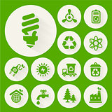 Ecological icons collection
