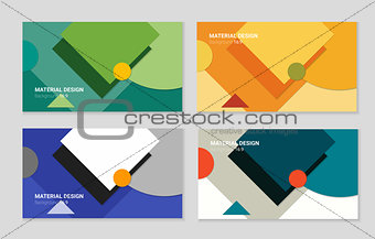 Abstract vector material design background