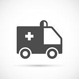 Ambulance simple icon