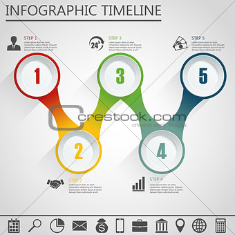 Infographic design template and marketing icon.