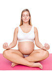 Workout and meditation during pregnancy