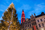 Christmas on Grote Markt in Antwerp