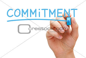 Commitment Blue Marker