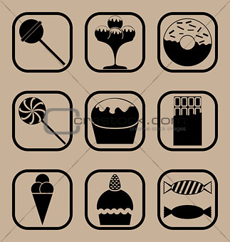 Candy icon set