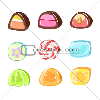 Sweets Colorful Set