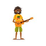 Rastafarian Vector Illustration