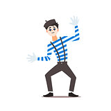 Classic Mime Vector Illustration