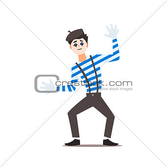 Classic Mime Vector Illustration