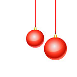 Christmas balls. Vector