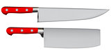 Two kitchen knives
