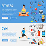 Fitness and Gym Banners