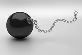 heavy ball with long chain
