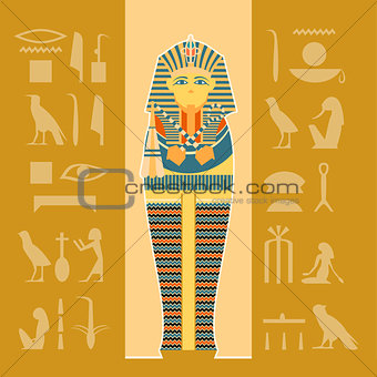 Banner of sarcophagus