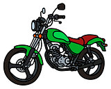 Green light motorcycle