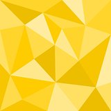 Vector background with yellow triangle geometric mosaic