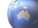 Australia on metallic Earth