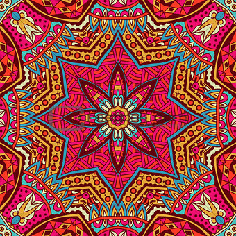 Abstract Tribal  ethnic seamless pattern ornament