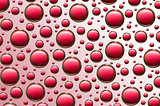 Red air bubbles