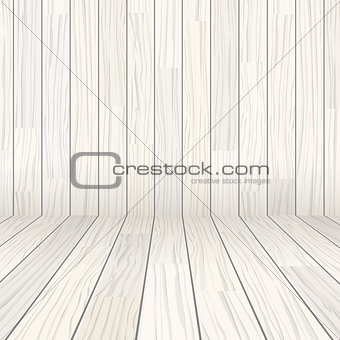 vector wooden texture empty room background
