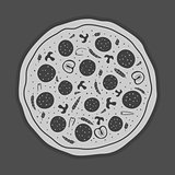 Vector Emblem Pizza