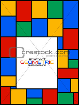 Abstract Geometric Background Vector Illustration