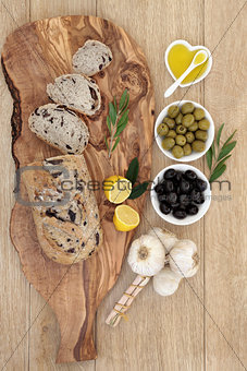 Mediterranean Olive Bread 