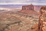 cloudy day in Canyonlands