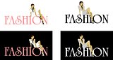 Fashion female logo