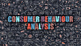 Consumer Behaviour Analysis on Dark Brick Wall.