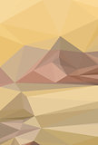 Low Poly Pattern. Vector