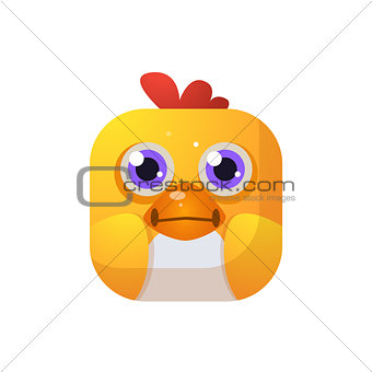 Chicken Square Icon