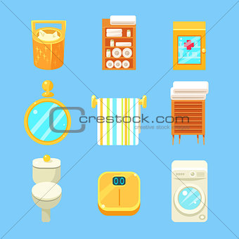 Bathroom Objects Set