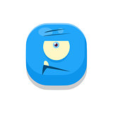 Doubtful Monster Square Icon