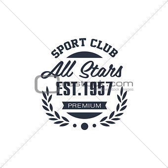 Classic Sport Label All Stars