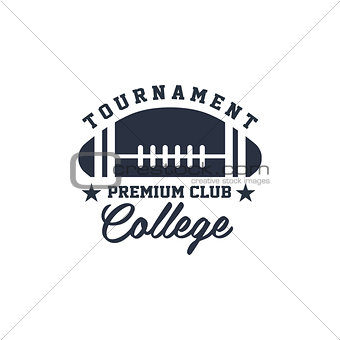 Classic Sport Label College Tournament