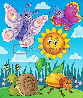 Spring animals and insect theme image 3