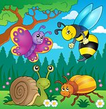 Spring animals and insect theme image 4