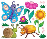 Spring animals and insect theme set 2