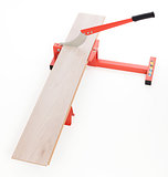 Red tool for cutting laminate