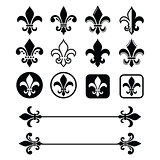 Fleur de lis - French symbol design, Scouting organizations, French heralry